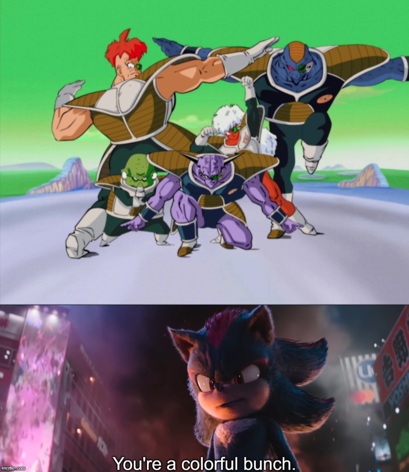 image tagged in ginyu force | made w/ Imgflip meme maker