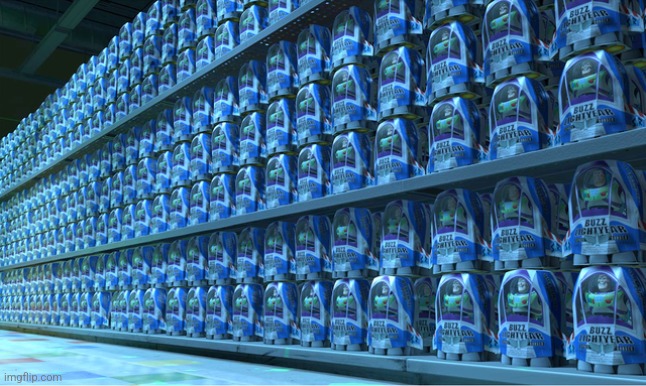 Buzz Lightyear Clones | image tagged in buzz lightyear clones | made w/ Imgflip meme maker