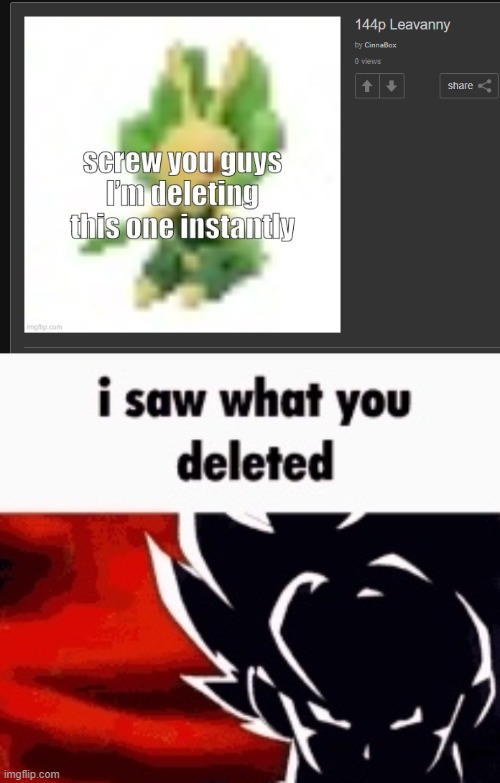 image tagged in i saw what you deleted | made w/ Imgflip meme maker