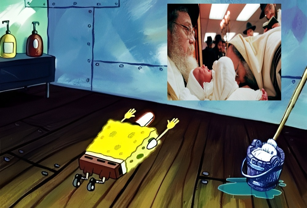 Spongebob Worship JuDIEst Pedophile Blank Meme Template