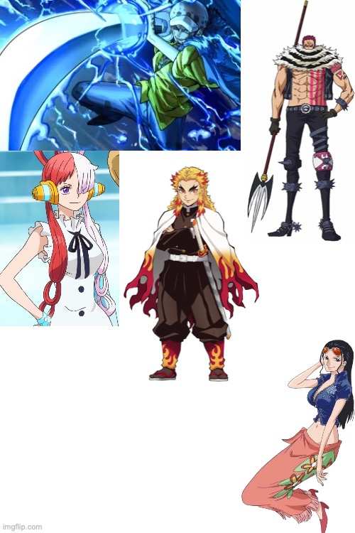 lets play the game of "which one of these isn't a one piece character" | made w/ Imgflip meme maker