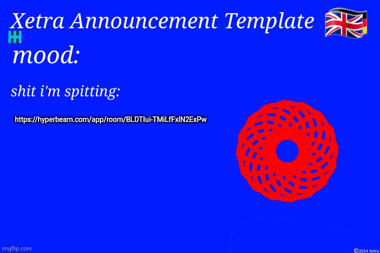 Xetra Announcement Template 4 | https://hyperbeam.com/app/room/BLDTIui-TMiLfFxlN2ExPw | image tagged in xetra announcement template 4 | made w/ Imgflip meme maker