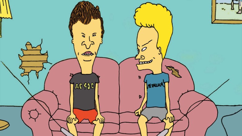 High Quality Beavis and Butthead Blank Meme Template