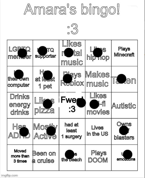 Uhhhhh | image tagged in amara's bingo | made w/ Imgflip meme maker