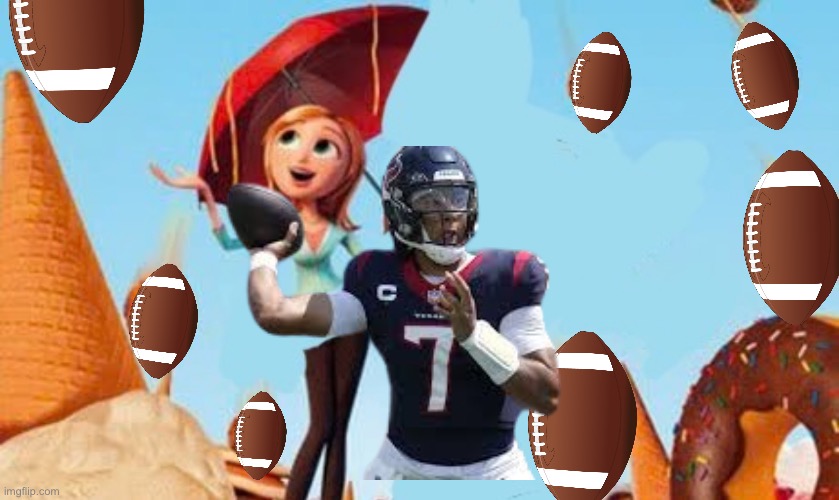 Strouds with a chance of meatballs | image tagged in cj | made w/ Imgflip meme maker