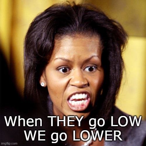 When THEY go LOW
WE go LOWER | made w/ Imgflip meme maker