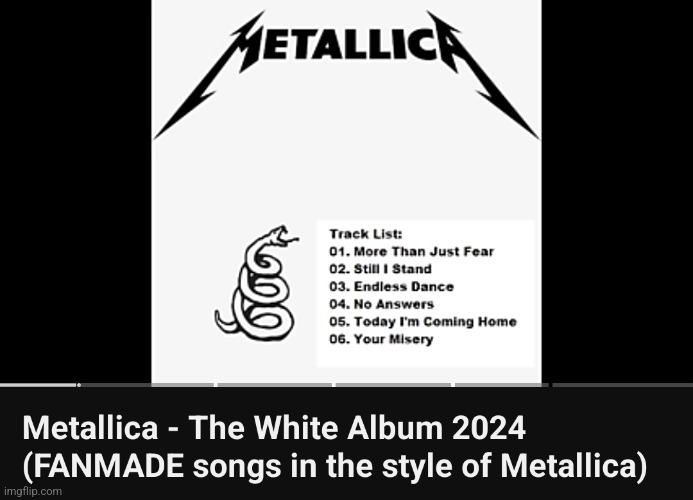 Fanmade Metallica album | made w/ Imgflip meme maker