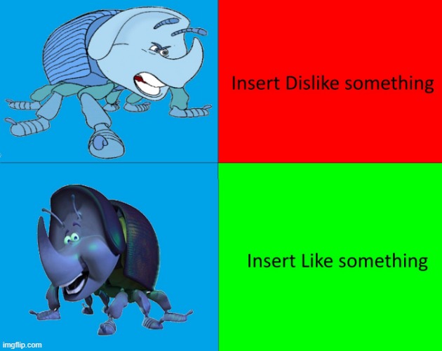 Dim Drake Meme (Blank) | image tagged in dim drake meme,a bug's life,dim | made w/ Imgflip meme maker