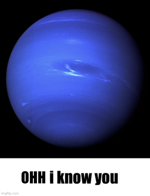 Neptune do I know you | OHH | image tagged in neptune do i know you | made w/ Imgflip meme maker