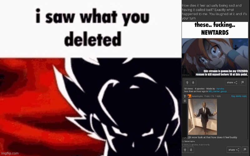 Nat. | image tagged in i saw what you deleted | made w/ Imgflip meme maker