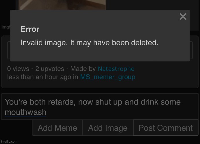 I saw what you deleted Nat | made w/ Imgflip meme maker