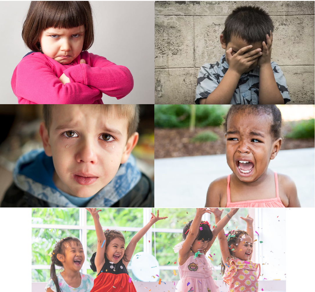 crying children Blank Meme Template