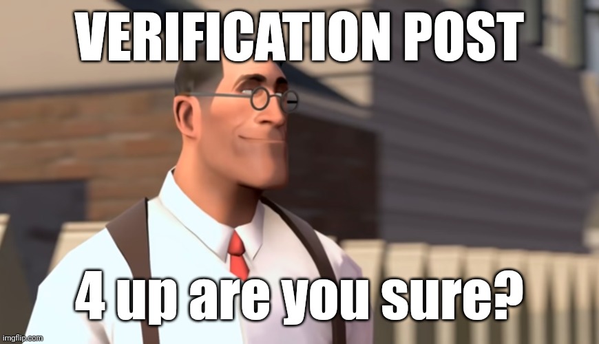 Hmph women | VERIFICATION POST; 4 up are you sure? | image tagged in hmph women | made w/ Imgflip meme maker