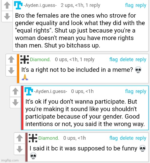 Bro what did I miss in my own meme :sobbing: | made w/ Imgflip meme maker