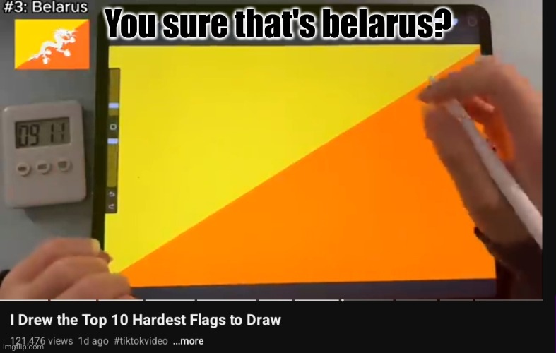You sure that's belarus? | image tagged in tag | made w/ Imgflip meme maker