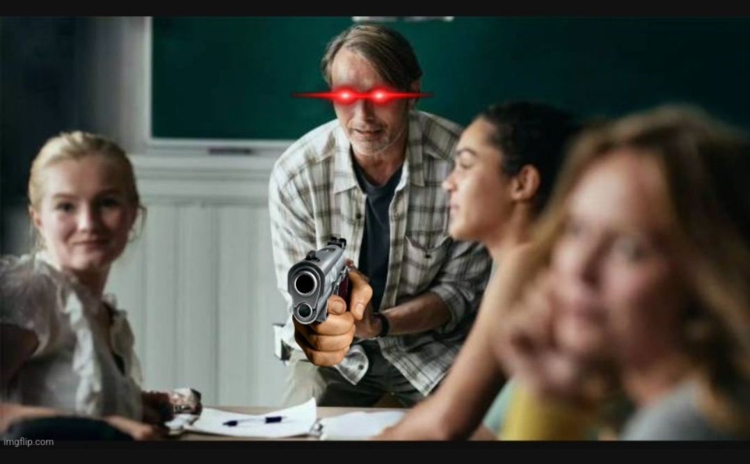 High Quality Teacher Mads Mikkelsen Blank Meme Template