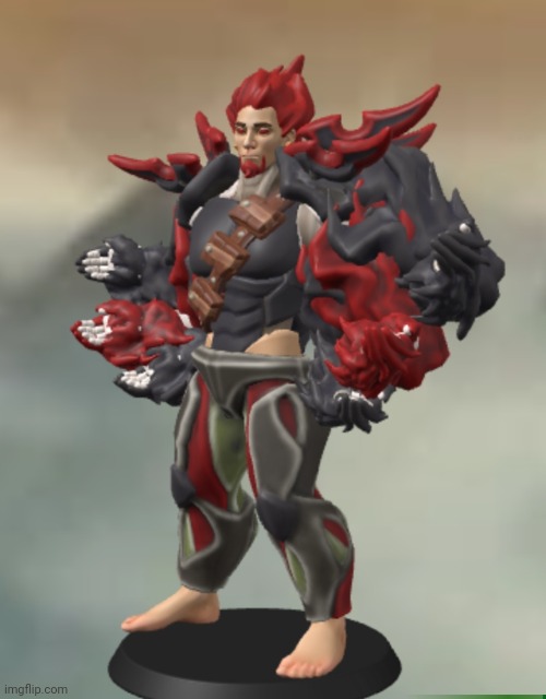 Made my DND character in Hero Force cuz I was bored, never using this site again bro | made w/ Imgflip meme maker