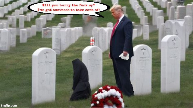 Trump Arlington Dump | image tagged in trump arlington dump,bone spurs squat,suckers and losers,they knew what they signed up for,maga monument,trumpturd | made w/ Imgflip meme maker