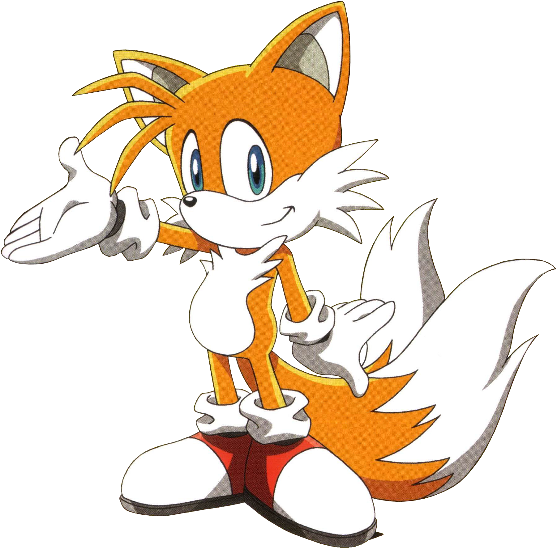 Miles Tails Prower (Sonic X anime) Blank Meme Template