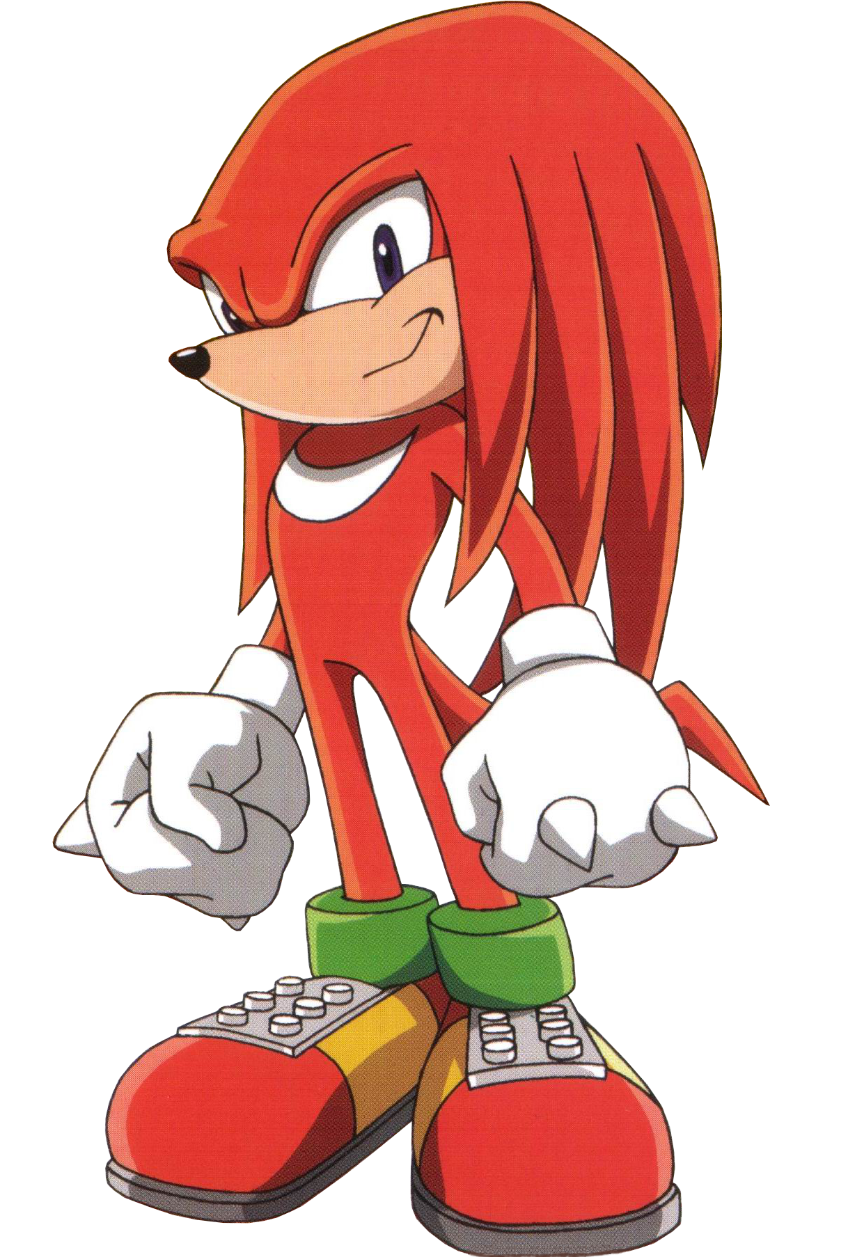 Knuckles the Echidna (Sonic X anime) Blank Meme Template