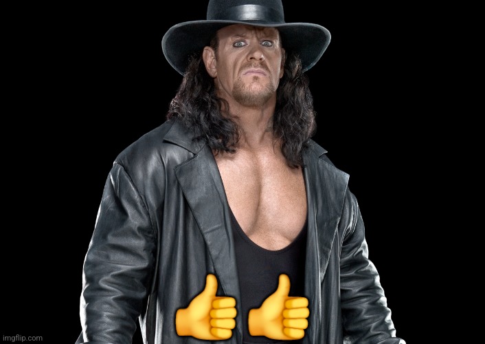 Undertaker | 👍👍 | image tagged in memes,wwe,undertaker | made w/ Imgflip meme maker