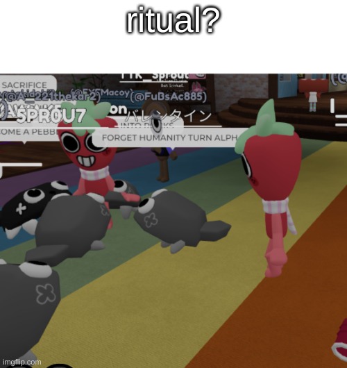 urmmm | ritual? | image tagged in roblox | made w/ Imgflip meme maker