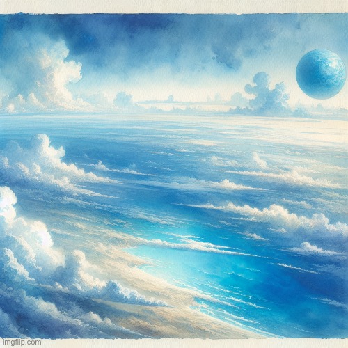 A big blue world | image tagged in a big blue world | made w/ Imgflip meme maker