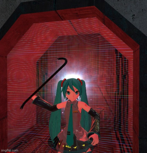 image tagged in miku crowbar | made w/ Imgflip meme maker