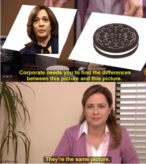 Kamala Kookie | image tagged in kamala harris | made w/ Imgflip meme maker