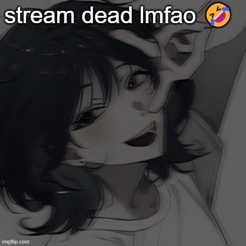 Neko prob new pfp or smh | stream dead lmfao 🤣 | image tagged in neko prob new pfp or smh | made w/ Imgflip meme maker