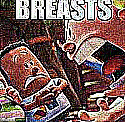 image tagged in breasts | made w/ Imgflip meme maker