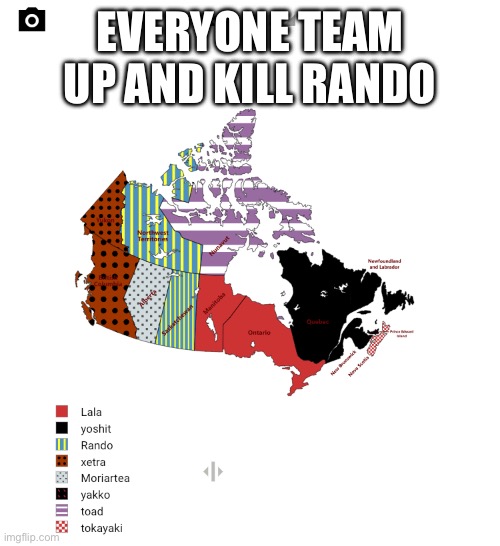 I just wanna | EVERYONE TEAM UP AND KILL RANDO | made w/ Imgflip meme maker