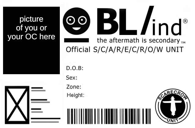 BL/ind Scarecrow card Blank Meme Template