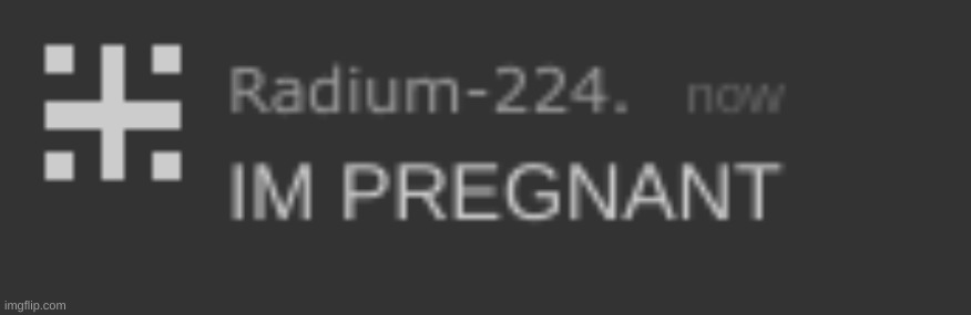 IM PREGNANT Blank Meme Template