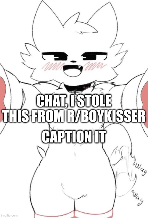 What are you captioning this? | CAPTION IT; CHAT, I STOLE THIS FROM R/BOYKISSER | made w/ Imgflip meme maker