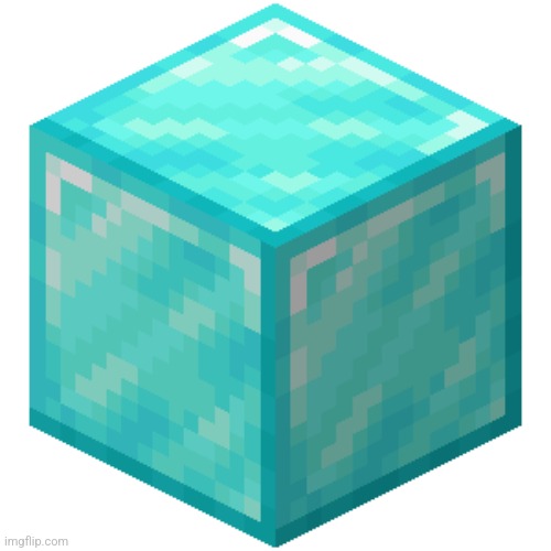 Diamond Block | image tagged in diamond block | made w/ Imgflip meme maker