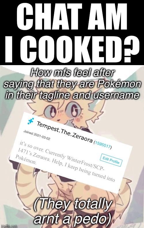 I think I’m cooked | CHAT AM I COOKED? | made w/ Imgflip meme maker