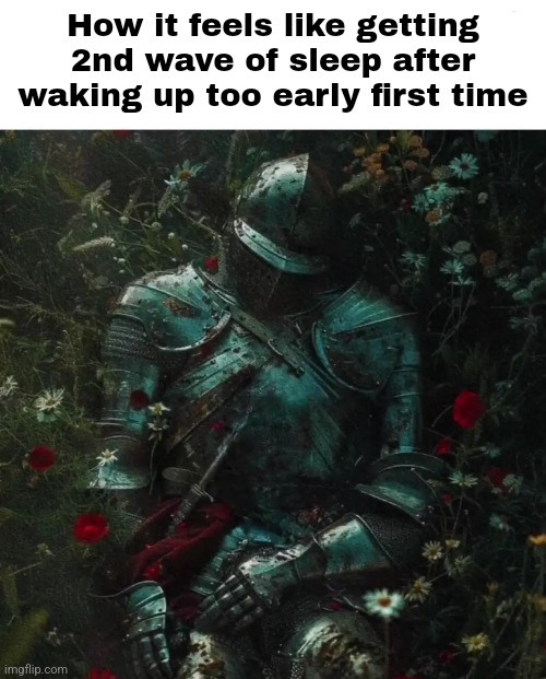 How it feels like getting 2nd wave of sleep after waking up too early first time | image tagged in memes,relatable,fun | made w/ Imgflip meme maker