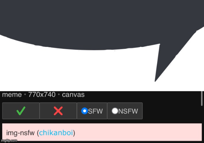 image tagged in discord speech bubble | made w/ Imgflip meme maker