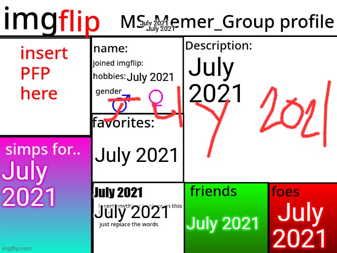 July 2021 | July 2021; July 2021; July 2021; July 2021; July 2021; July 2021; July 2021; July 2021; July 2021; July 2021 | image tagged in july,2021 | made w/ Imgflip meme maker