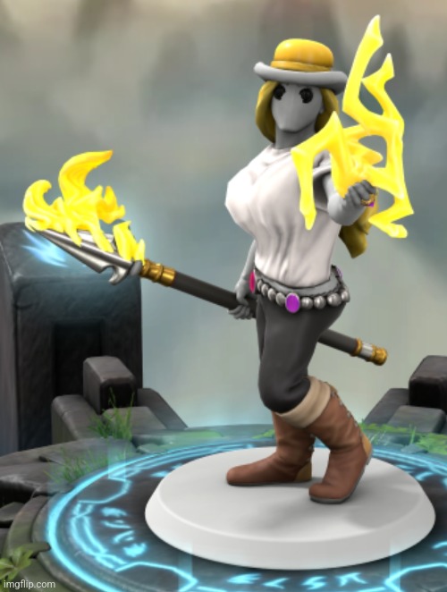 Made Omeletta in Hero Forge | made w/ Imgflip meme maker