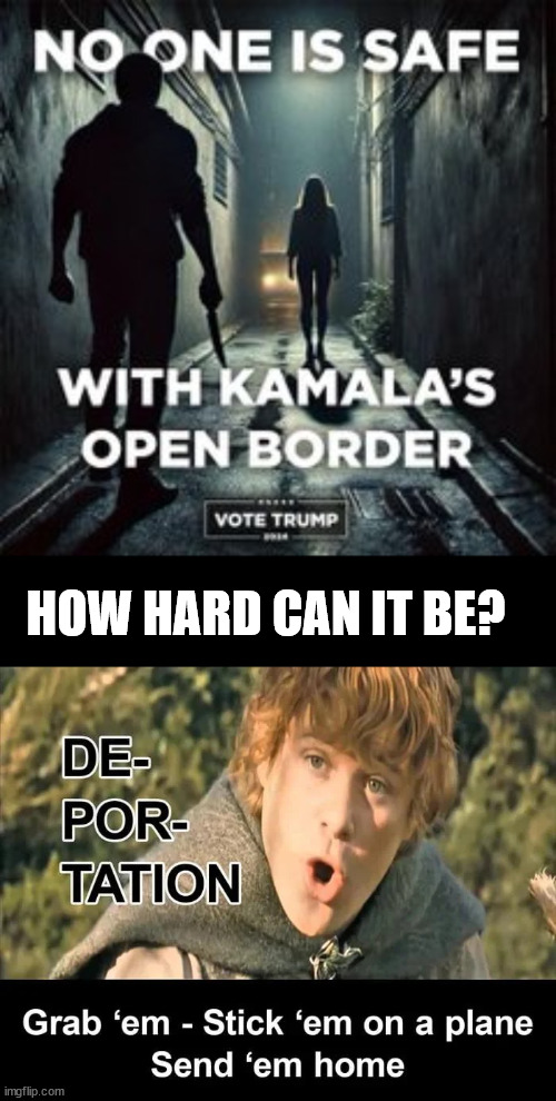 America deserves better... just say no to democrats open borders | HOW HARD CAN IT BE? | image tagged in kamala harris,destroying,america | made w/ Imgflip meme maker