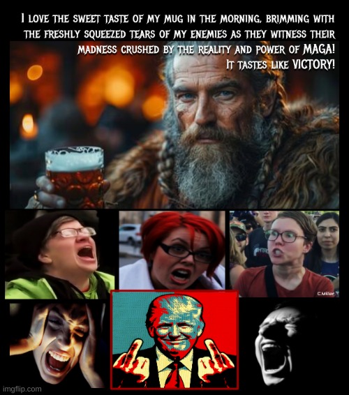 Resistance is futile. You've been MAGATIZED! | image tagged in donald trump,liberal tears,democrats,politics,political | made w/ Imgflip meme maker