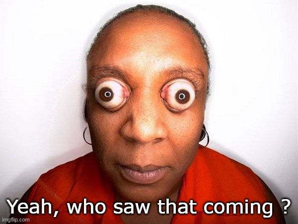 Yeah, who saw that coming ? | made w/ Imgflip meme maker