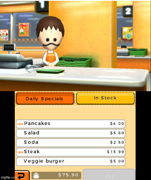 i didnt know goober worked a job | made w/ Imgflip meme maker