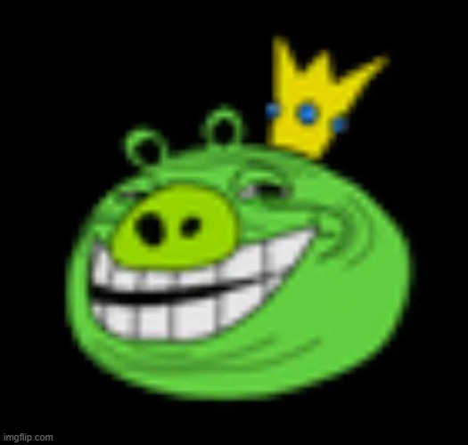 Trollface Pig | image tagged in trollface pig | made w/ Imgflip meme maker