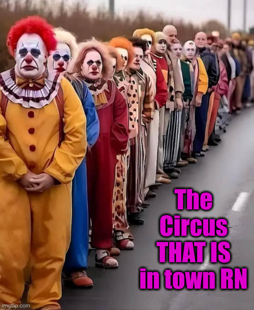 The KommiObama, Biden & Clinton Staybehind Circus ! | The Circus THAT IS in town RN | image tagged in kamala harris,joe biden,hillary clinton,barack obama,demoncrats | made w/ Imgflip meme maker