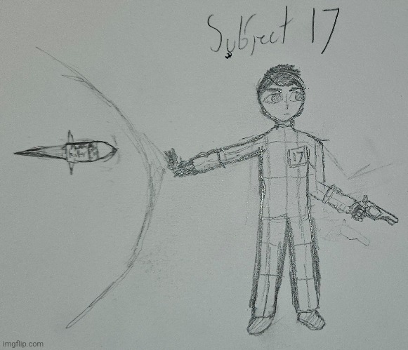 Subject 17, a living paradox with cool powers and the sad inability to die. | made w/ Imgflip meme maker
