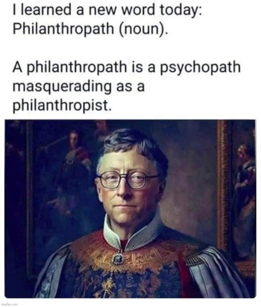 New Word of the Day: Philanthropath