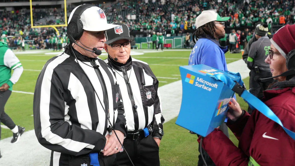 nfl referee Blank Meme Template